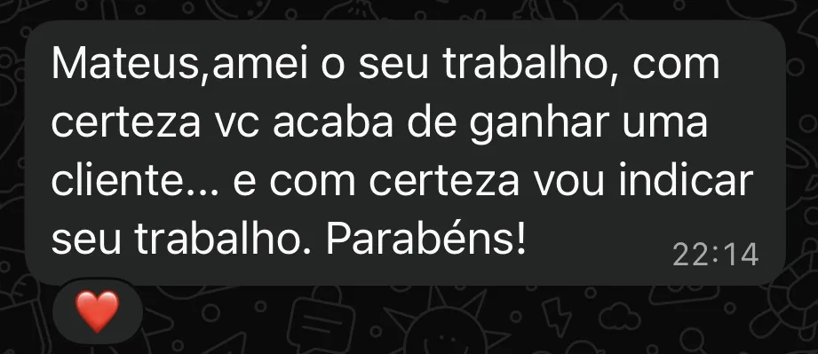 Feedback rápido de cliente